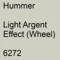 Preview: Hummer, Light Argent Effect (Wheel), 6272.